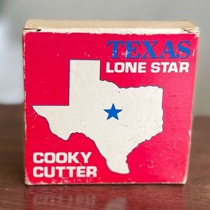 Vintage Texas Cookie Cutter